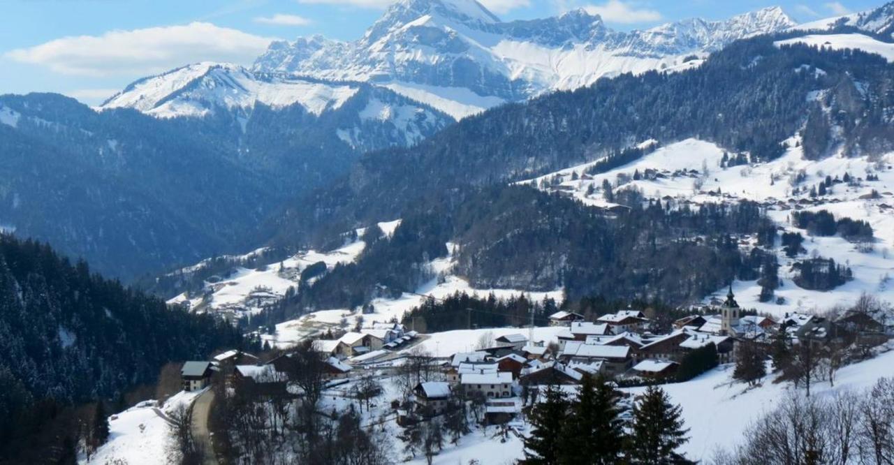 Appartement Confortable Avec Vue Sur La Montagne Notre-Dame-de-Bellecombe Kültér fotó